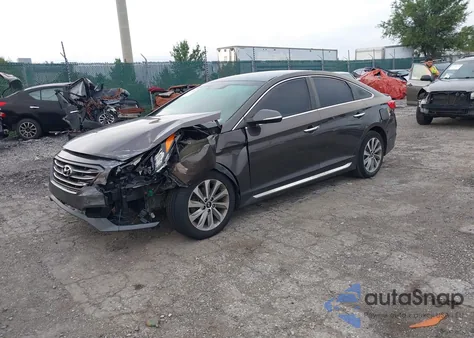 2015 Hyundai Sonata Sport из США, поврежденный, VIN 5NPE34AF1FH120179